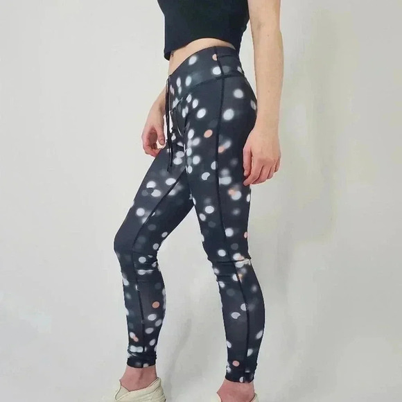Nike Dri-Fit Essentials Printed Polka Dot Legging Tights Yoga Pants - XS - Picture 6 of 8